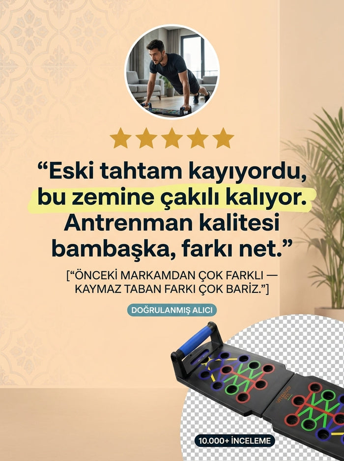 Vitravo Fit Şınav Tahtası 4